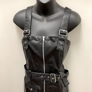 NWOT H&M faux leather dress/jumper